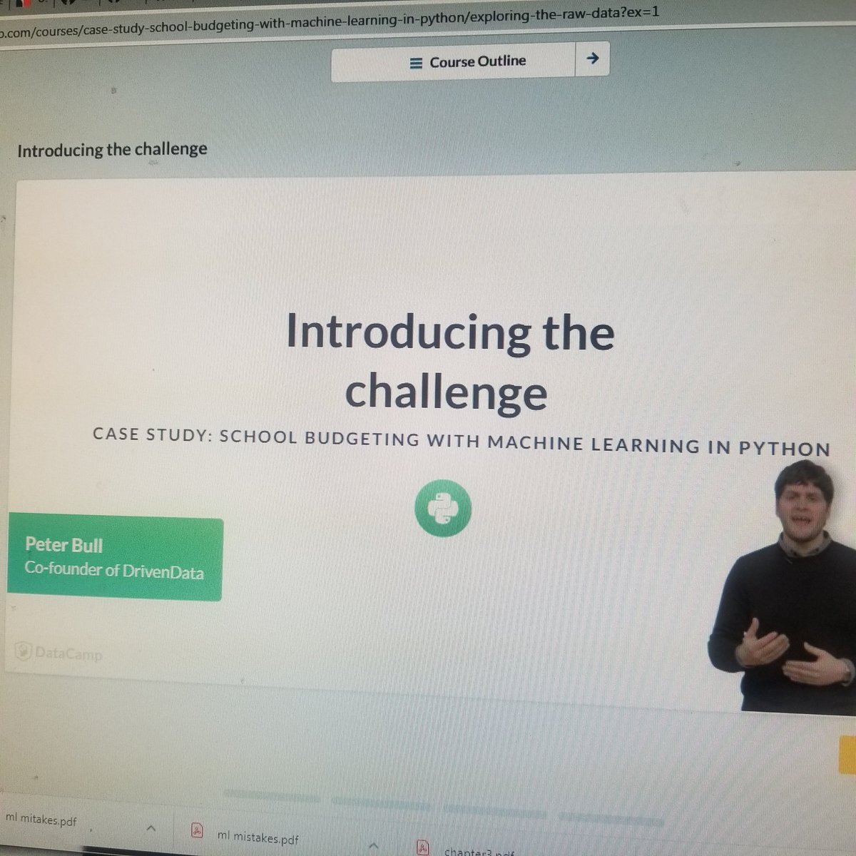 traderNY12's tweet photo. @DataCamp you did not reply to my last twit, another online  class without video sounds, such #scam #elearning #datacamp #NoAudio https://t.co/dcjzKV0jIP