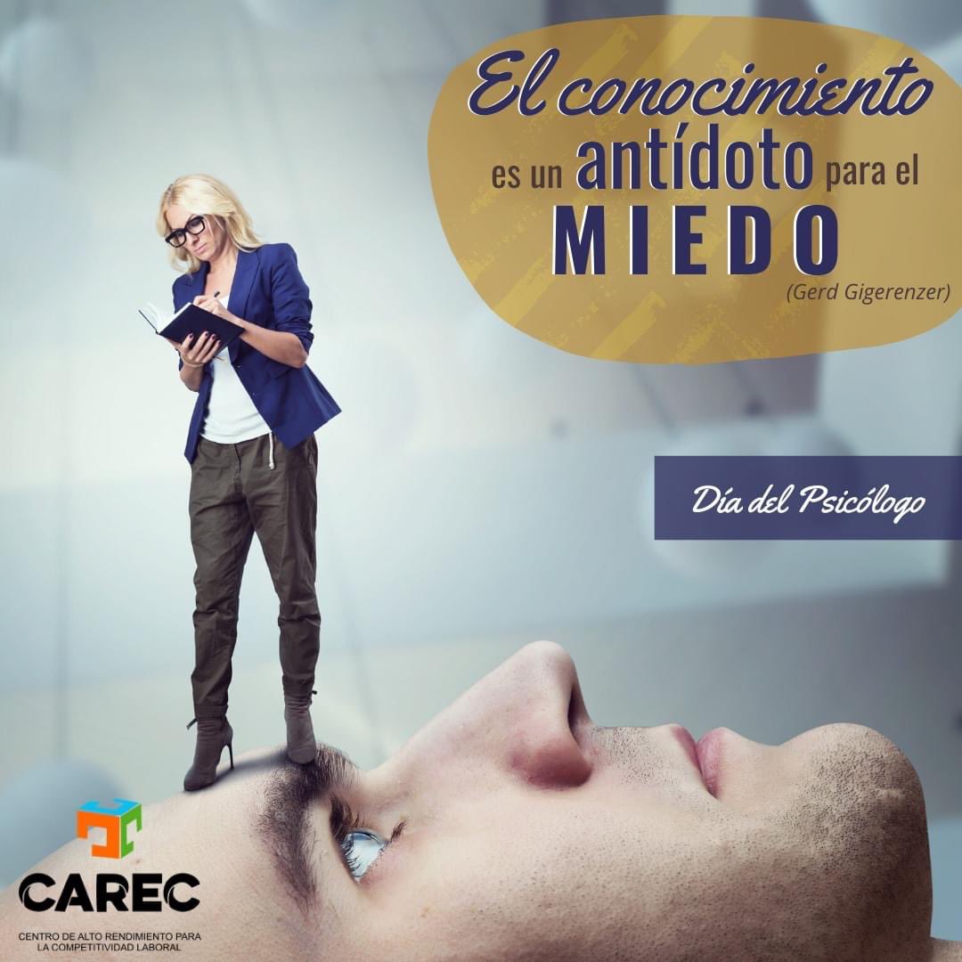 CAREC_V's tweet photo. Muchas felicidades a quienes trabajan por las mentes sanas!
Feliz dia del Psicólogo/a https://t.co/umfC6k9SXE