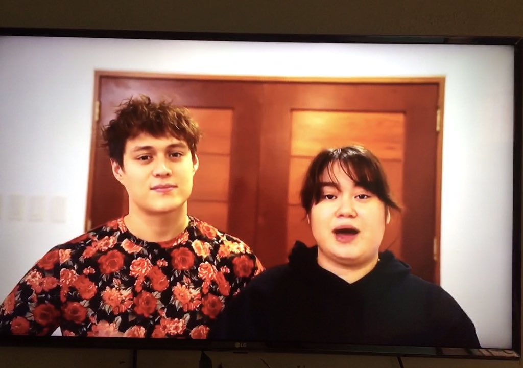bhanne06's tweet photo. Nabitin ako😂😂 😂Thank you guys nakita ko ulit kayo @lizasoberano @itsenriquegil https://t.co/E18cqmRt7Z