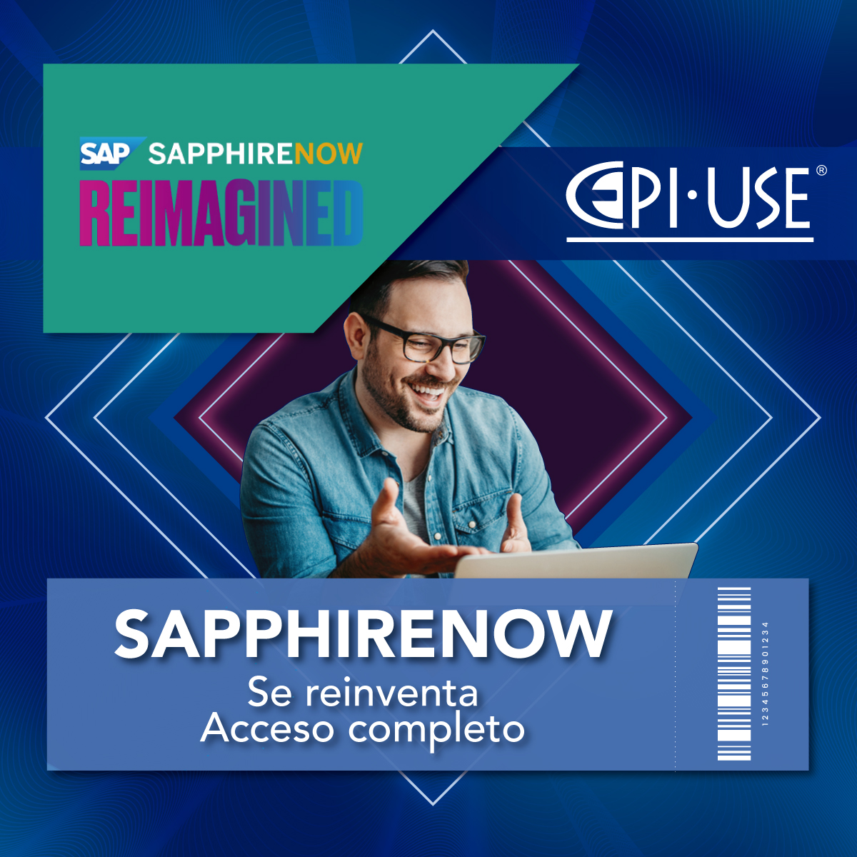 epiuseperu's tweet photo. SAPPHIRE NOW Reimagined le brinda acceso directo a nuestra comunidad extendida a través de una red de transmisiones digitales y contenido seleccionado, para obtener información importante para sus intereses comerciales.

Regístrate ahora: https://t.co/7aFt9jnAD0

#EPIUSE #SAP https://t.co/EzaD3BV6Mm
