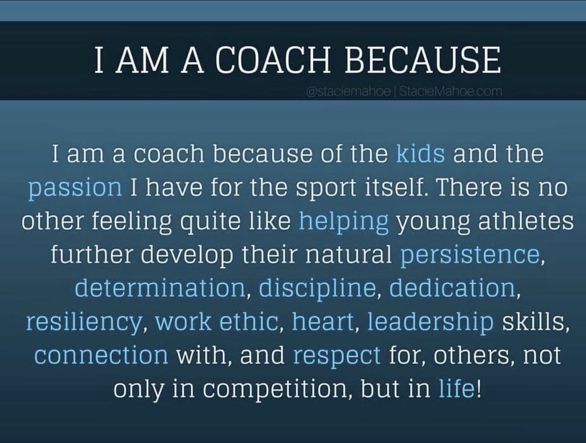 gtownvsoftball's tweet photo. #CoachesDay2020 #GtownVSoftball #GPVPanthers Here is an oldie, but still rings true for me!! 👍🏽 https://t.co/L7RRTXuPar