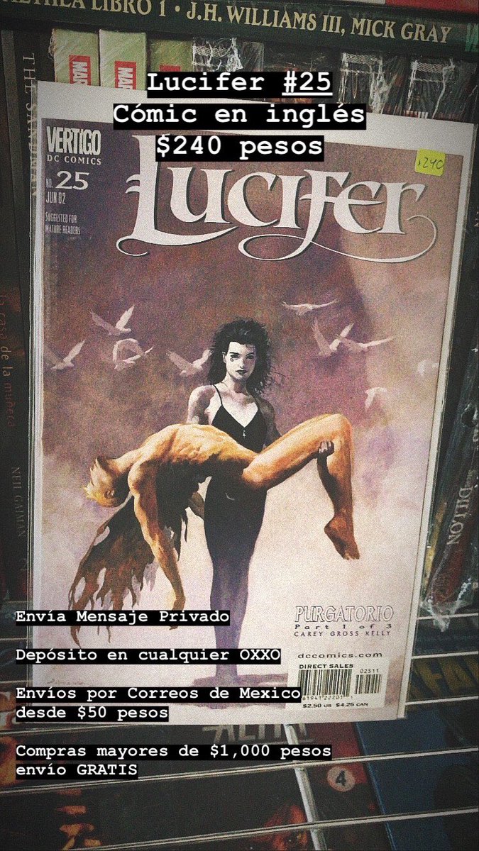 FansDCVertigoMX's tweet photo. Elige tus cómics y libros favoritos todos los días en nuestras historias de #facebook e #instagram, manda mensaje privado para detalles de depósito y recíbelos bien protegidos a la puerta de tu domicilio. 🤘🏼
.
#comicsonline #neilgaiman #sandman #comics #comicbooks https://t.co/A5zfBBoAtt