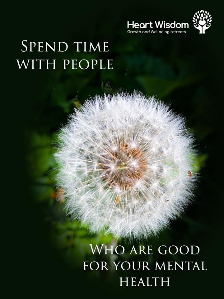 WisdomRetreats's tweet photo. Choose people who check in on you, choose people who encourage you, choose people who don’t try and change you... they are rare and the most precious ❤️

#thehearttherapist #mentalhealthmatters #selfcare #mindfuliving https://t.co/oEXPLUYK0x