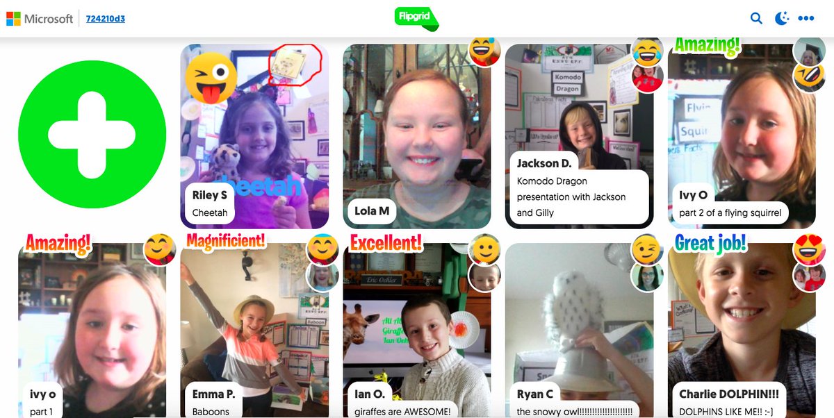 Schools closed before @McCormickElem 3rd graders got to finish their zoo projects. 3rd grade teachers delivered students' unfinished projects. 

Houses were then transformed into mini zoo exhibits &amp; students shared their knowledge using @flipgrid.

#TeachingWithMEAning