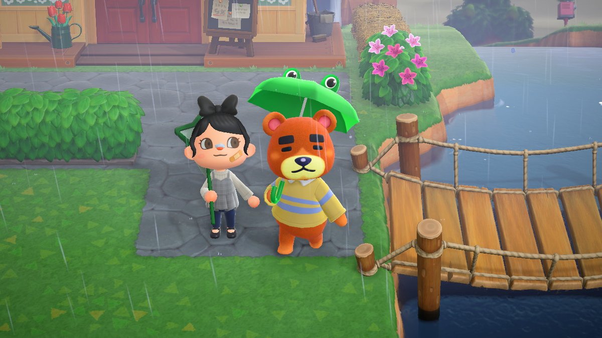 ACNHmegan_'s tweet photo. their cute little umbrellas give me life https://t.co/o88t2B5Oqa