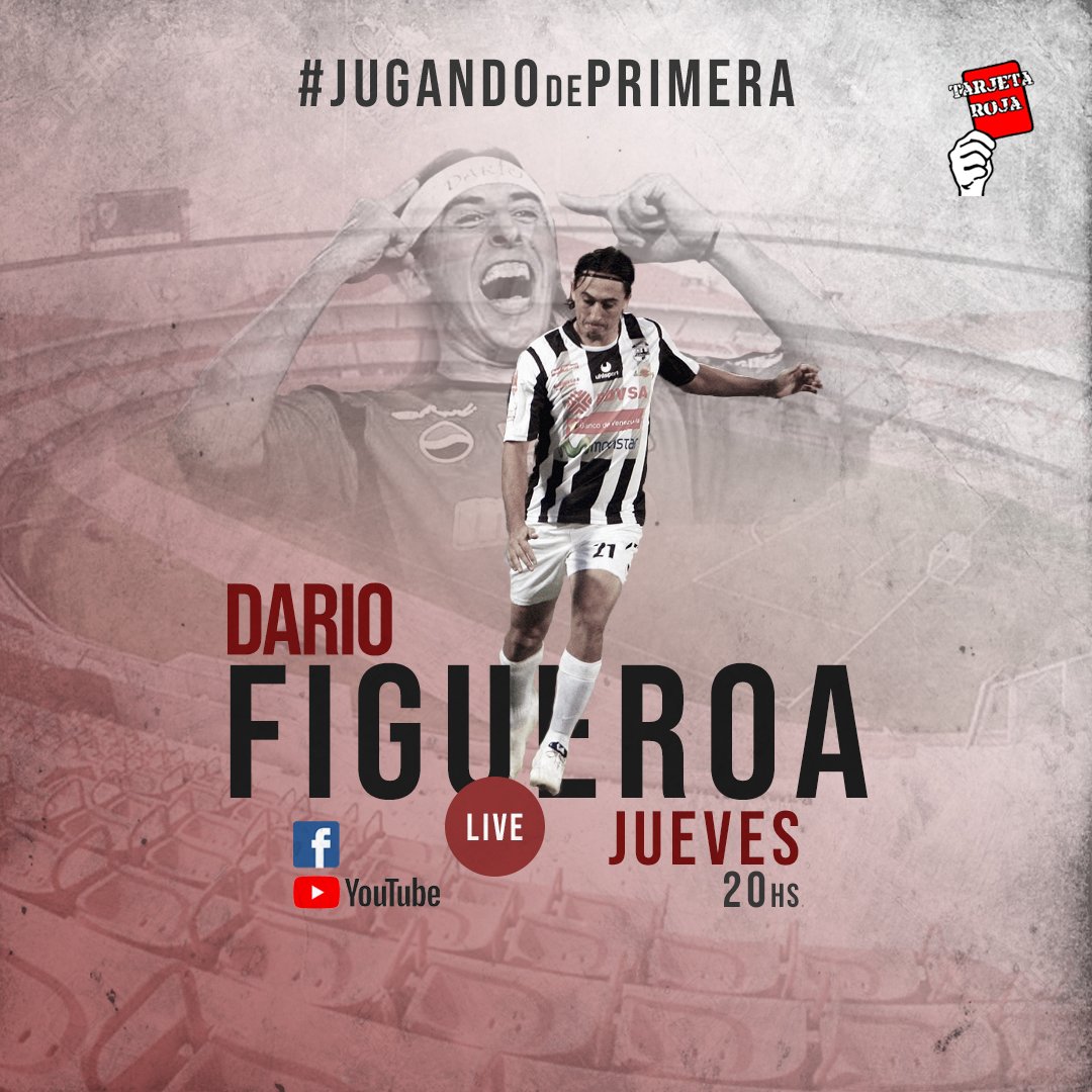 Este jueves en el 8° episodio de #JugandoDePrimera Darío Figueroa con <a href="/PabloOlivarez9/">Pablo Olivarez</a>
A las 20, no encontramos en nuestra página de Facebook. #QuedateEnCasa
#River #Quilmes #aldosivi #Argentina #futbolargentino #Caracas #deportivolaguaira #Zamora #Venezuela #futbolvenezolano