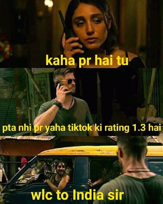 AnuragAtul's tweet photo. Tiktok conditions in Indian 
😂😂

#tiktokban
#tiktokbanindia https://t.co/Y6BQZdpvI7