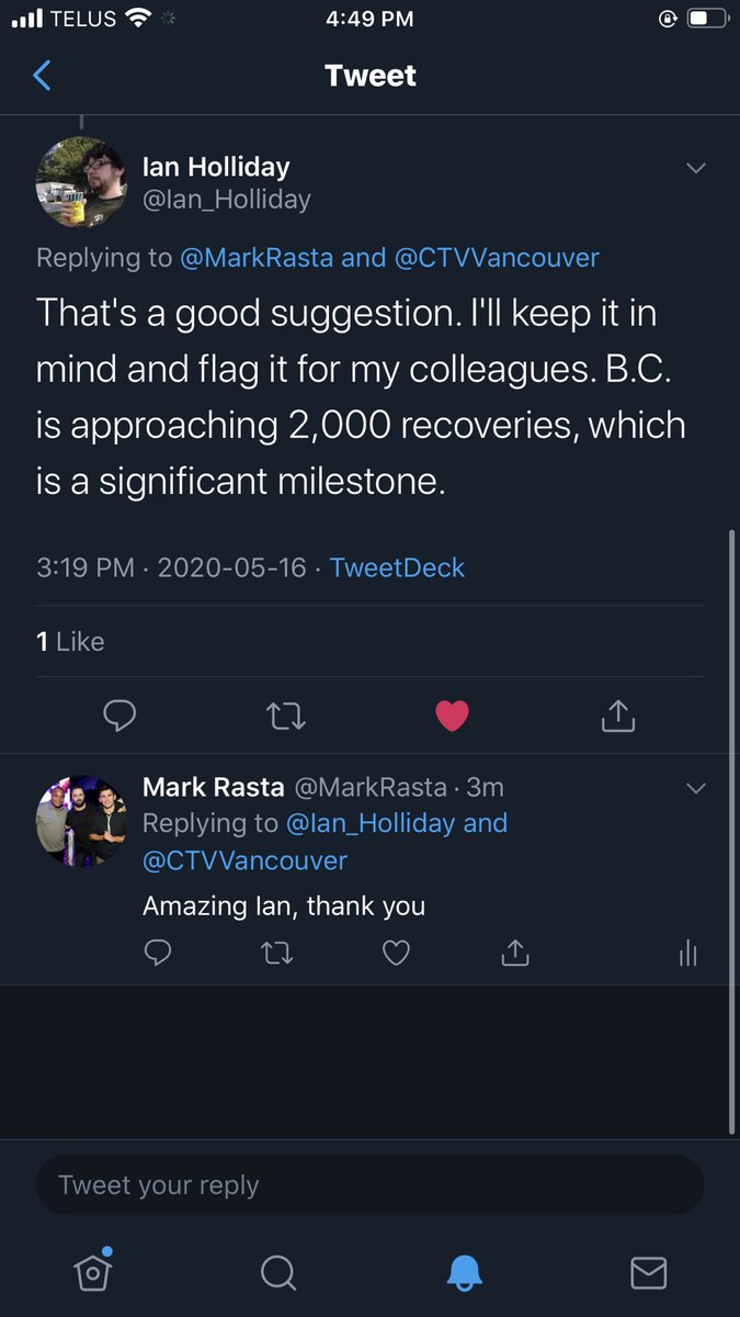 MarkRasta's tweet photo. @simonplittle @GlobalBC I posed a similar question to @Ian_Holliday of @CTVVancouver and he was kind of enough to reply I hope you can do the same https://t.co/4MG7frB8jf