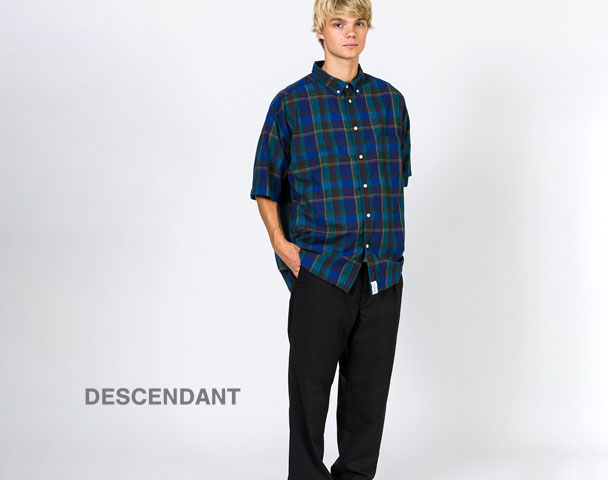 DESCENDANT HYANNIS B.D SS SHIRT FULL 2021SS DESCENDANT ディセンダ