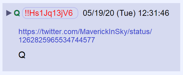 28) Q posted aa link to a tweet and a video featuring Sean Hannity.