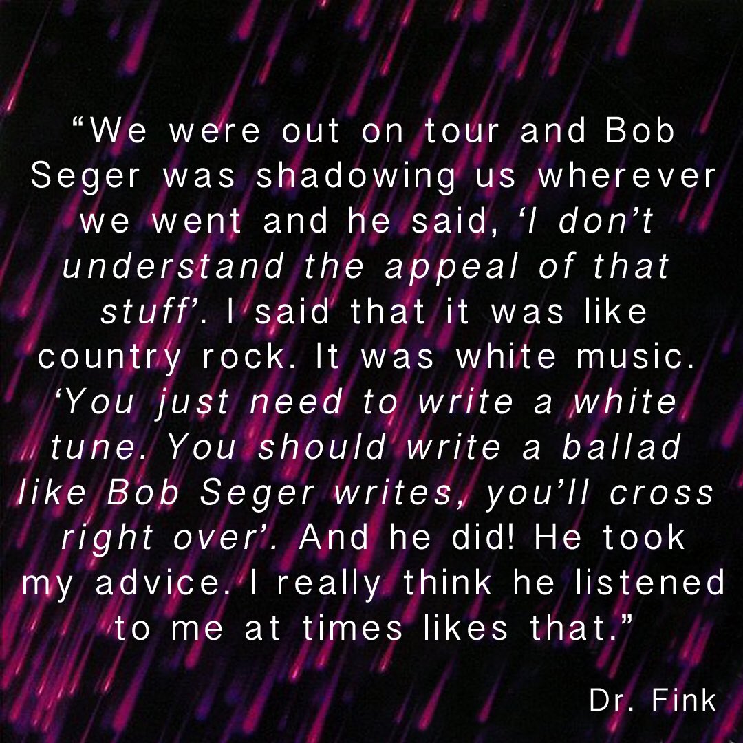 Dez Dickerson said he had an influence too.Dr Fink said he recalls conversations he had with Prince during the 1999 tour 1982-1983 & he also added information about his contribution to the song.Taken from  @Duane_Tudahl’s:“Purple Rain Era”: