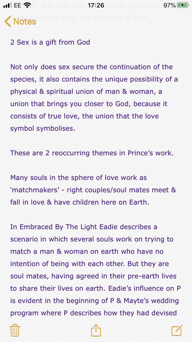 amongst other faith based beliefs do reference 7 levels /spheres of heaven. So that part is not suspect. This ‘Bo Jarl’ theory set out that each sphere had a light, a colour of the Rainbow & 6 = ‘Sphere of Love’ & was Purple.Read my abridged notes from the article 