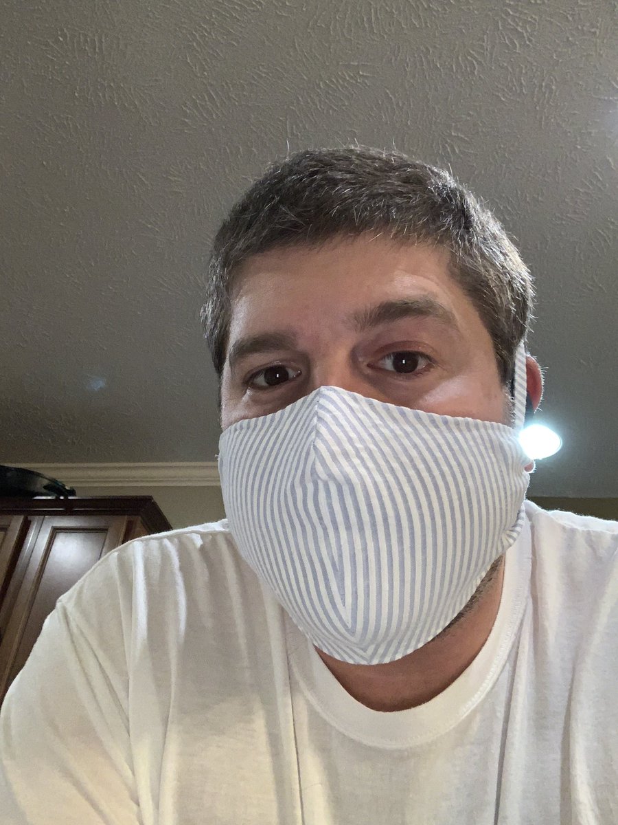 jmay11's tweet image. Every southern lawyer needs a seersucker mask this year. It’s the must have accessory of 2020.