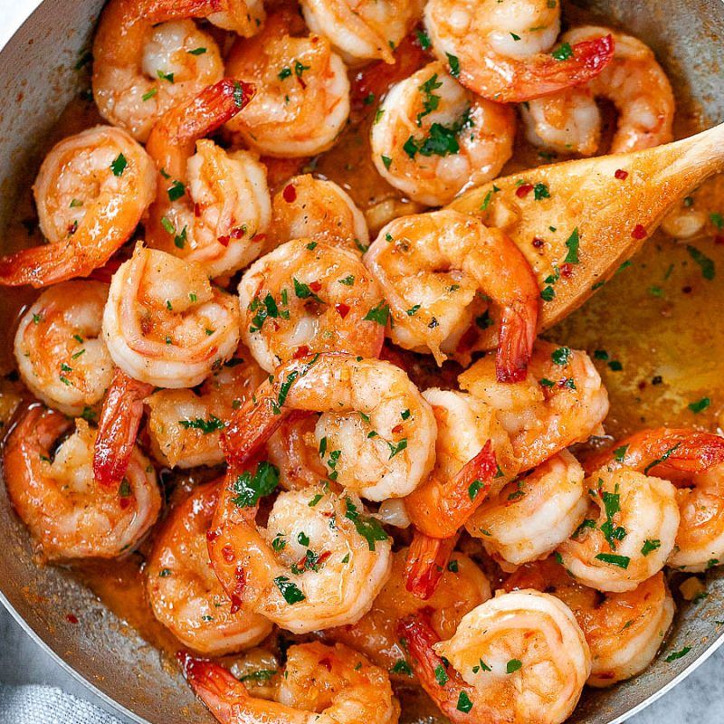 meowwwtchaa's tweet photo. Garlic Butter Shrimp 🤤 https://t.co/wov1eRqGR7