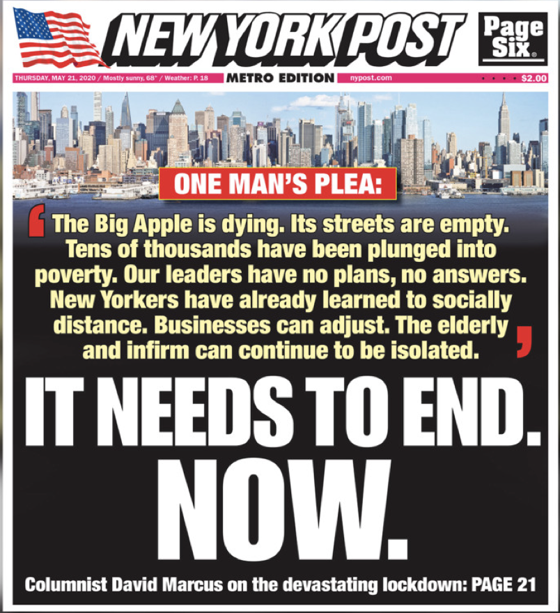 DIGSNY's tweet photo. Open up NYC!! We’re ready to move forward !!! It's enough already !!! #nyc #manhattan #newyorkcity #bigapple #work #business #life #movement #safetyfirst #life #spring #lifeinthecity #nypost #news #heroes #workers #openupamerica #usa🇺🇸 #usa #america #nolockdowns #freedom https://t.co/IC7uZY9uzr