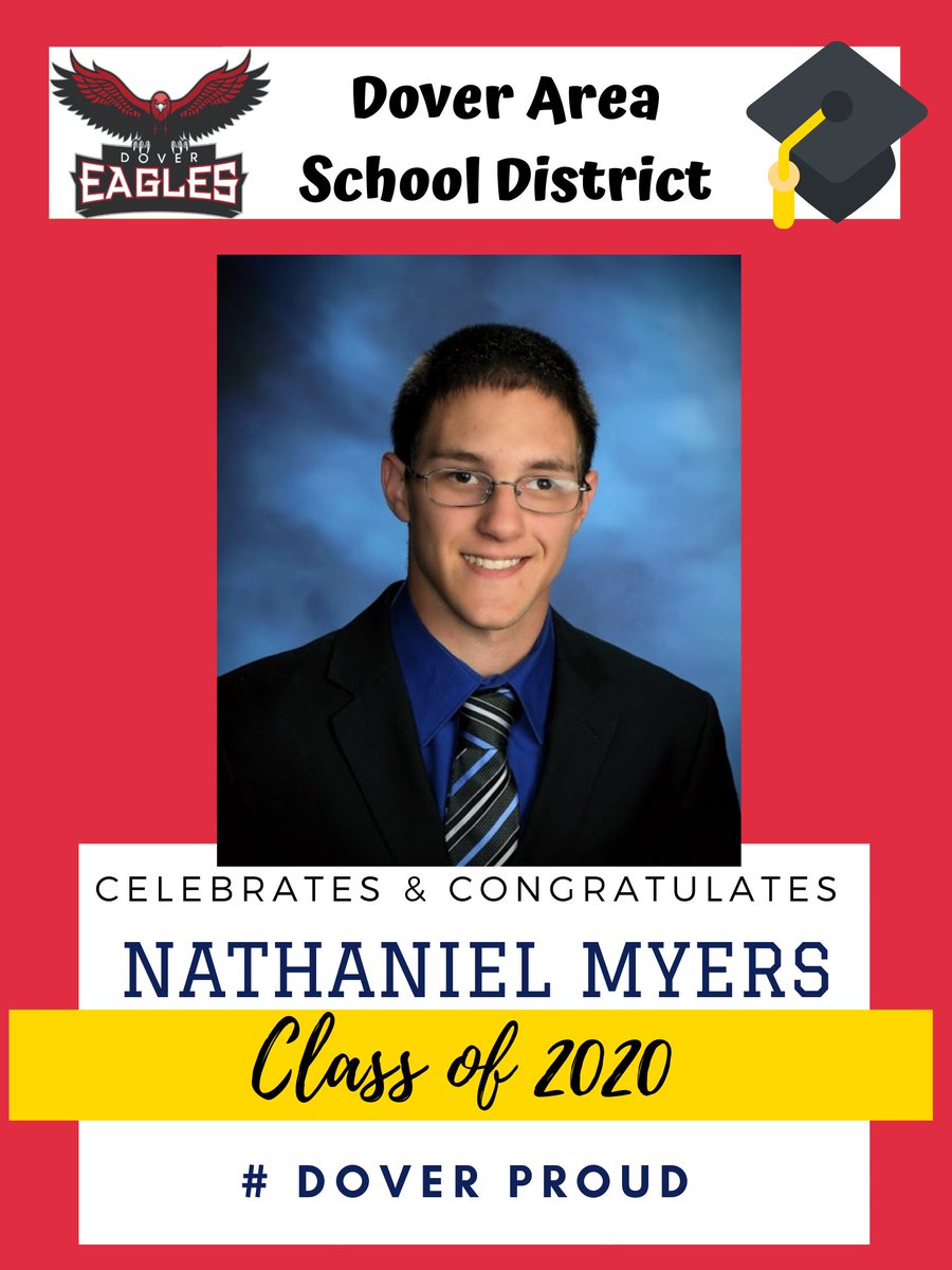 Weakland_DAHS's tweet photo. One of the DAHS seniors. We celebrate you, Nate M! Class of 2020 #DoverProud @DoverSD @dasdhighschool
 #seniorstrong https://t.co/hgBcFUVM8t