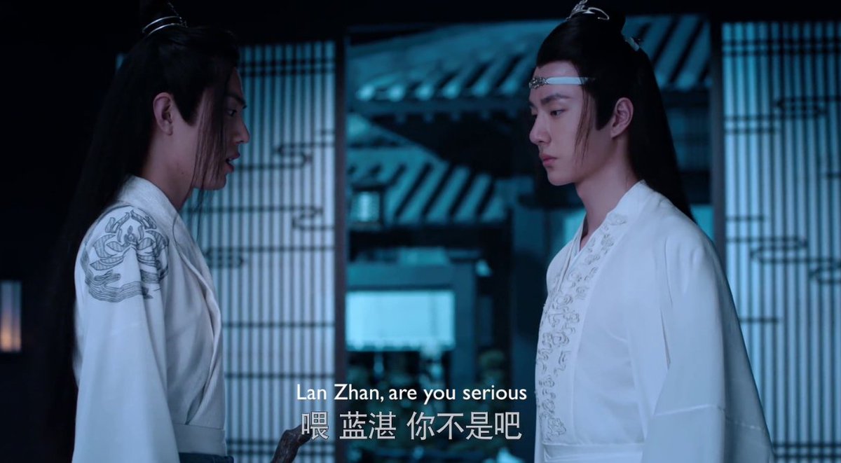 but why does WWX start calling LWJ by his birth name right away?BECAUSE HE'S DELIBERATELY BEING RUDE. HE'S AIMING TO PISS HIM OFF AND GET A REACTION OUT OF HIM.