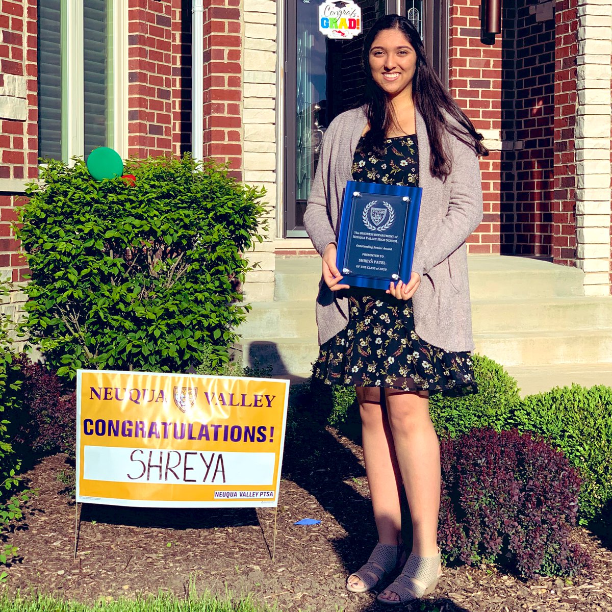 NVHSBusiness's tweet photo. Here she is! Shreya Patel is our 2020 Outstanding Senior in Business Education! Congratulations on well-deserved honor! 🏆 @NeuquaValley @NeuquaValleyBPA @LegacyVEI https://t.co/ASUBK46UMk