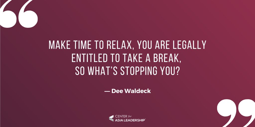 asialeadership's tweet photo. The best leaders know their own rhythms &amp; respect them. Here's to a week that's winding down fast! #leadership101 https://t.co/dH5Y2aWqrt