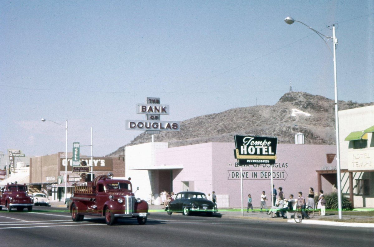SamieWhamie's tweet image. Mill Ave, 1959