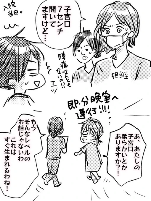 出産時、まさかのデジャヴ

尻筋と腹筋がこんなに重要だとは、、
痛いというより、ものすごくキツい筋トレしてる気分でした。
会陰切開は北斗神拳のごとく知らぬ間に切られてました?

#育児漫画
#出産
#料理人の男友達に痩せさせられた話する? 