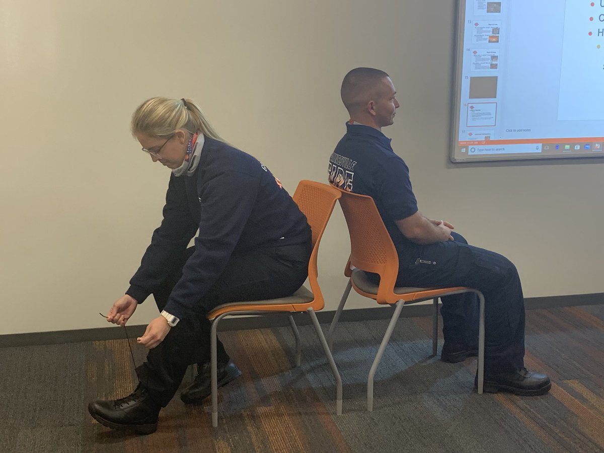 GFR1882's tweet image. 13 new 👩🏼‍🚒🧑🏼‍🚒🧑🏾‍🚒 are beginning their career with GFR. Today they began their Fire and Life Safety Educator Class where they spent the day learning about our public education programs. We also focused on learning styles and communication techniques. #funandgames #learningthroughdoing