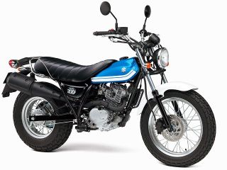 2017年まで売られていたバンバン200は、80年代のGN250からボルティ→ST250と流用されてきたフレームに、やはりSX200→ジェベル200と使われてきたエンジンを登載したモデル。