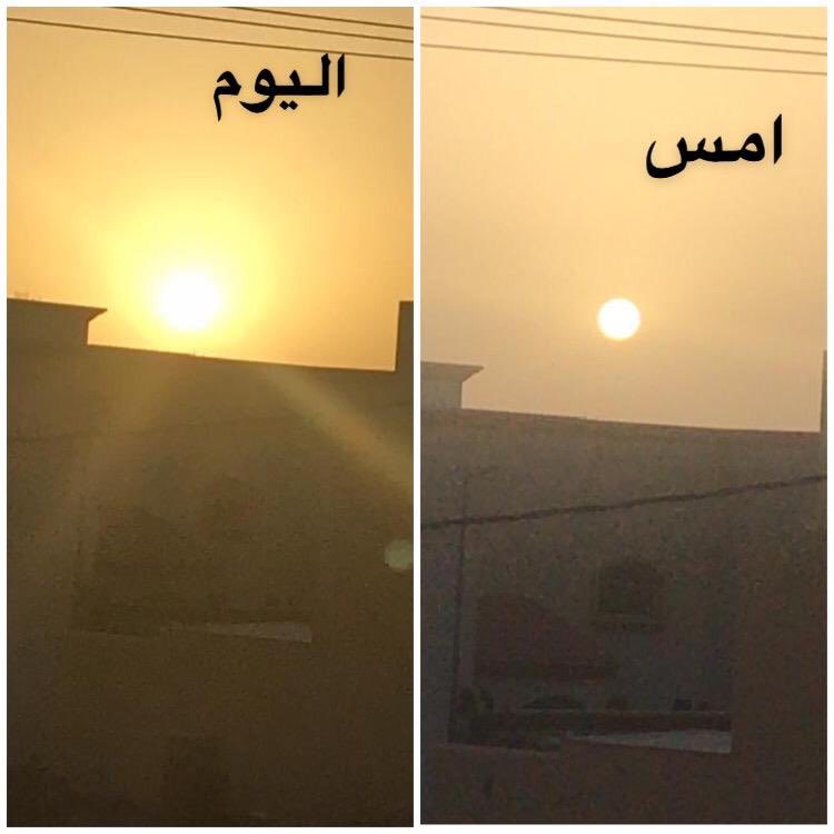 الفرق بين شروق شمس ٢٧ و ٢٨ رمضان