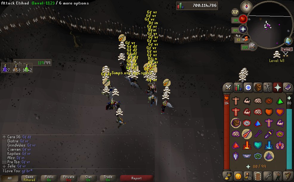 DivineForces's tweet photo. Yet another VERY clean battle with VR tonight.. Only clan who even TRIED to crash was 420 pkers of all people 😂 😂 https://t.co/hDqH8y9ue0