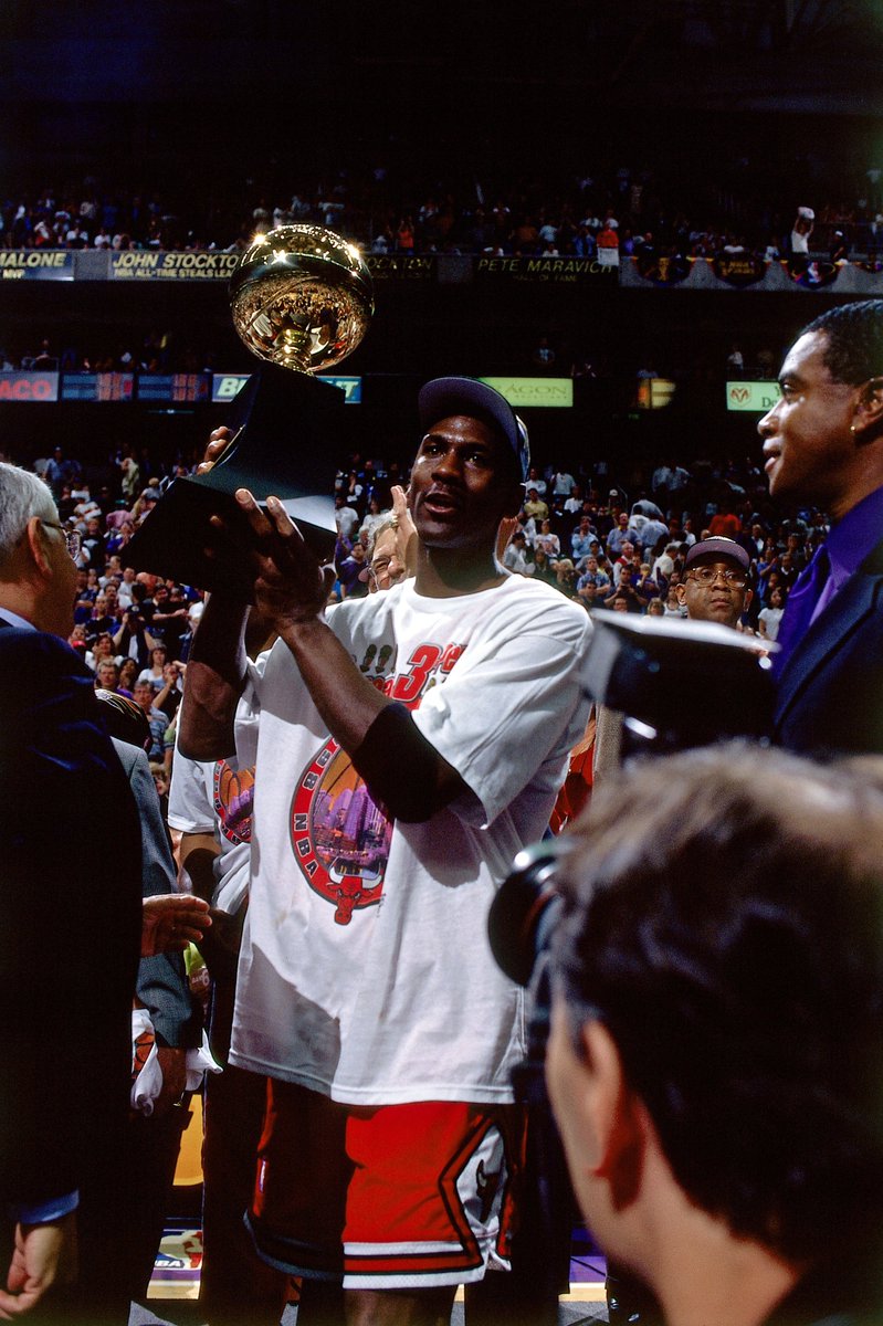 chicagobulls's tweet photo. 6 Championships. 6 Finals MVPs. https://t.co/Uory3594z7