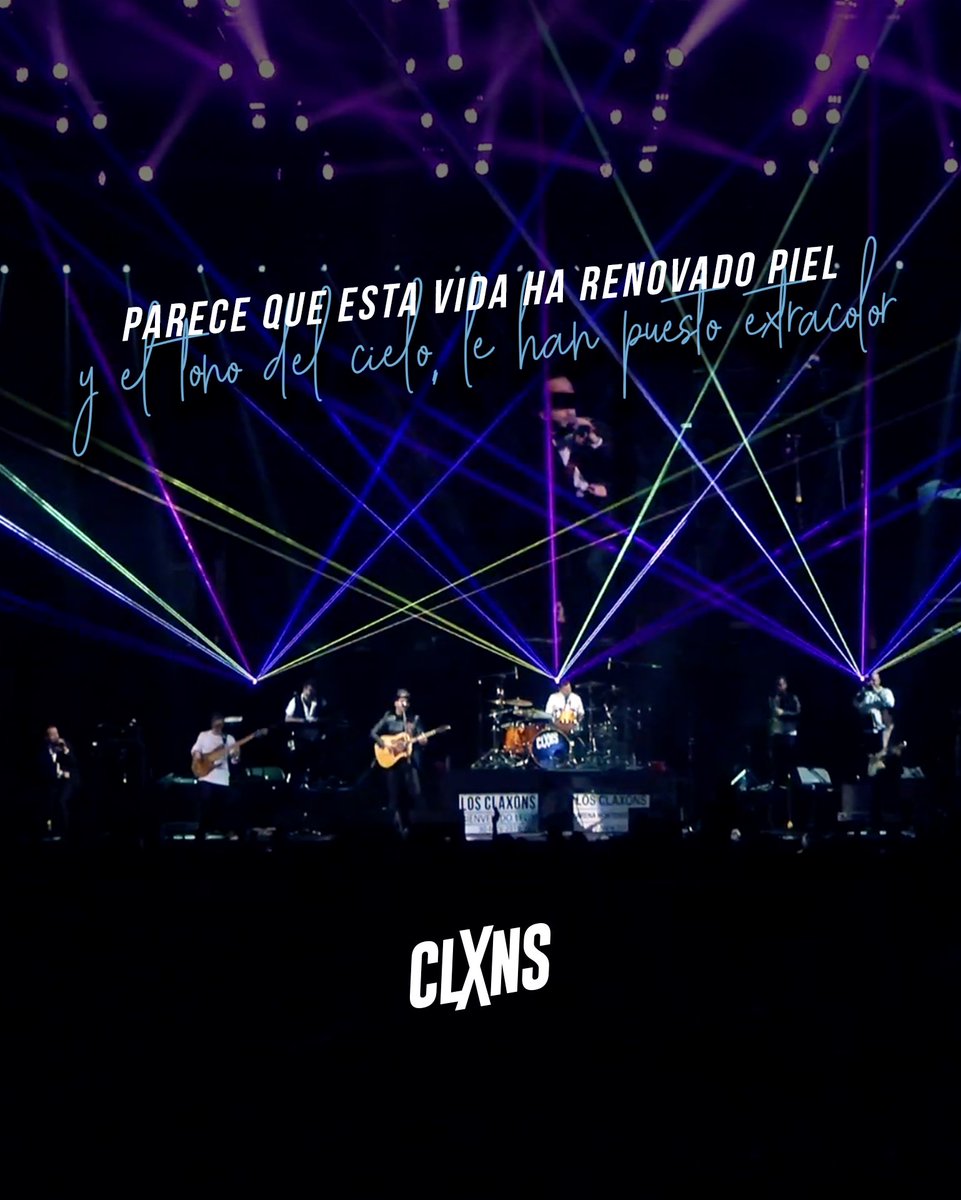 LosClaxons's tweet photo. El video de “Estoy en el aire” en vivo desde la Arena Monterrey ya está disponible en YouTube!
▶️ https://t.co/GXLcP4O97X

#LosClaxons #CLXNS #EstoyEnElAire https://t.co/ijFeRcFFwY
