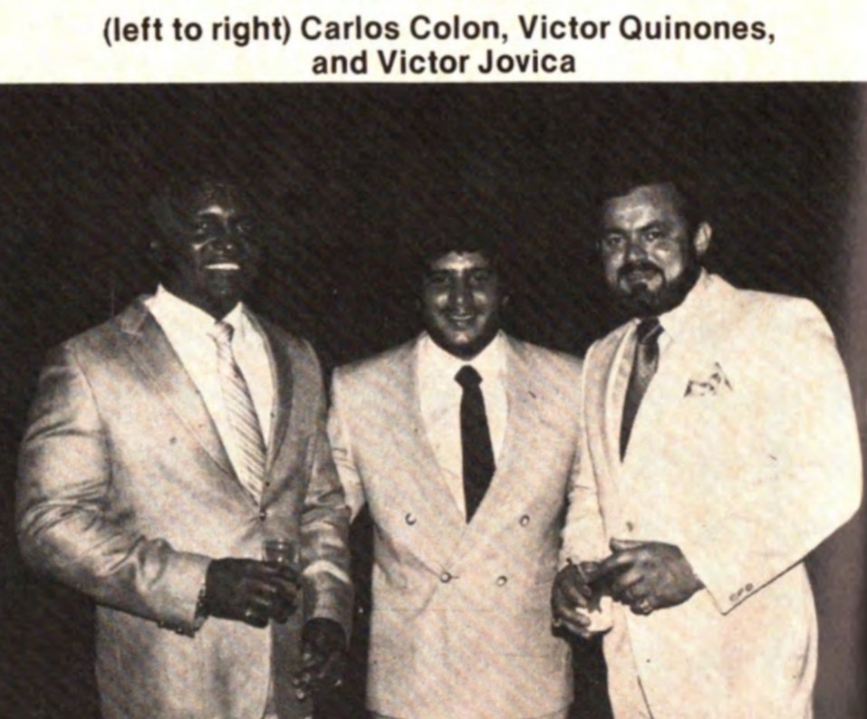 Young Victor as part of the Puerto Rican delegation at the 1983 NWA convention. @SALAS20_20