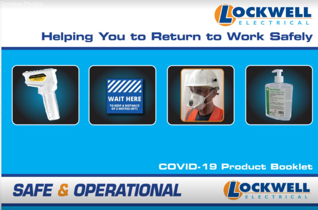 LockwellHQ's tweet photo. We have produced a "Back to Work" brochure containing a range of suggested products and solutions to help our customers get their businesses back up and running safely. Please call your local branch to discuss your requirements.

https://t.co/UqGSHAYVxk https://t.co/KFVqmvnlEo