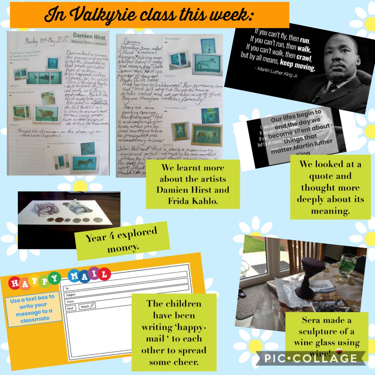 The children have been busy in Valkyrie class this week.  Here is a peek at what they have been doing: