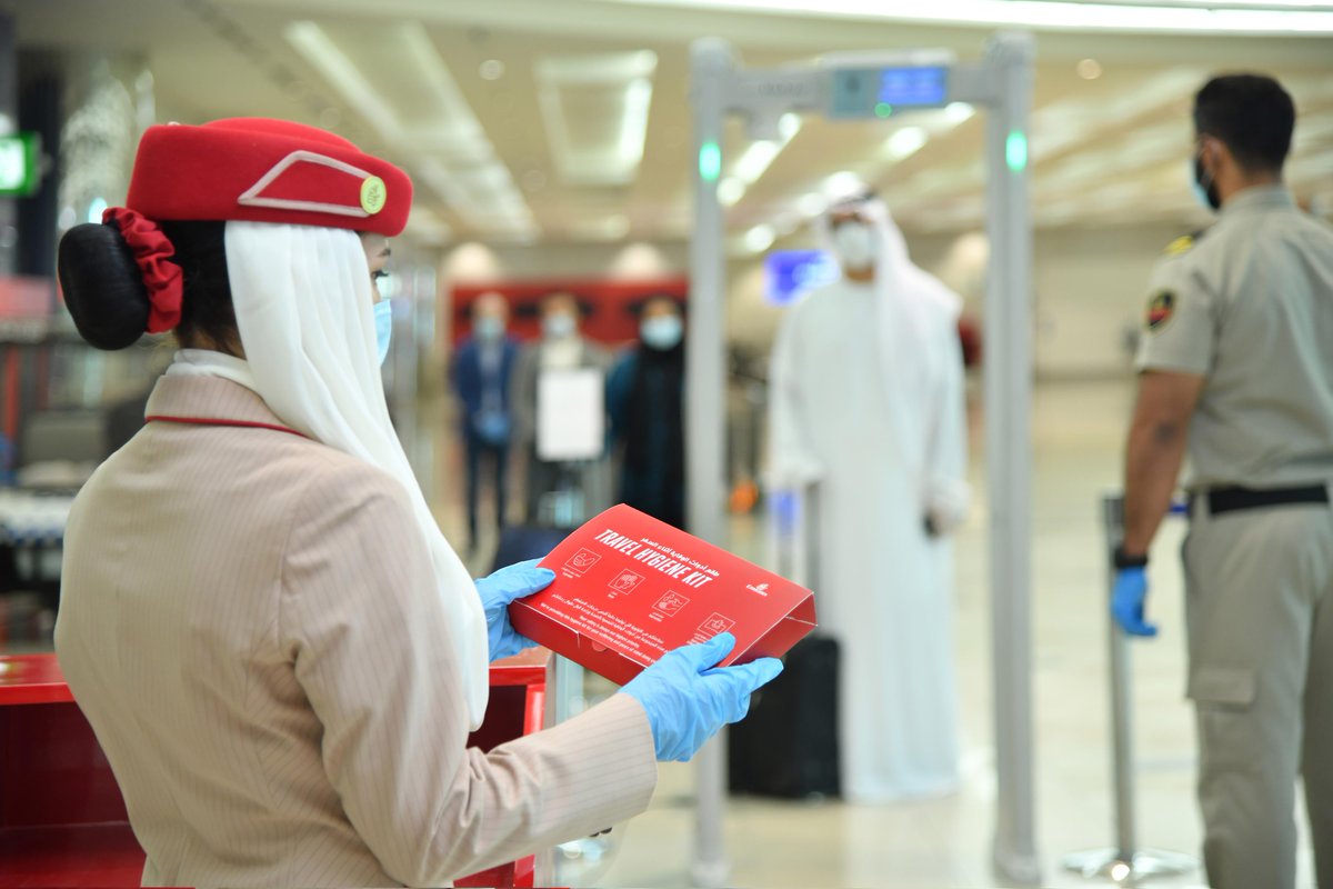 Emirates sets industry-leading safety standard for customers at every step of the travel journey with the resumption of scheduled passenger flights. bit.ly/2LO7R1U #FlyEmiratesFlyBetter
