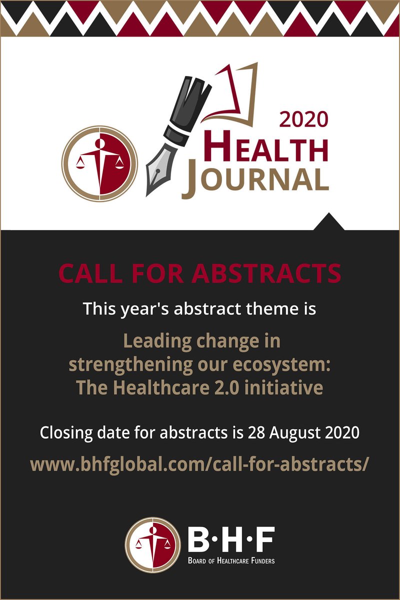 BHFGLOBAL's tweet image. This year's abstract theme is "Leading change in strengthening our ecosystem" The Healthcare #TwoPoint0 initiative. Click on the link for the FULL list of this year's themes bit.ly/36pPCcQ #CallForAbstracts #BHF