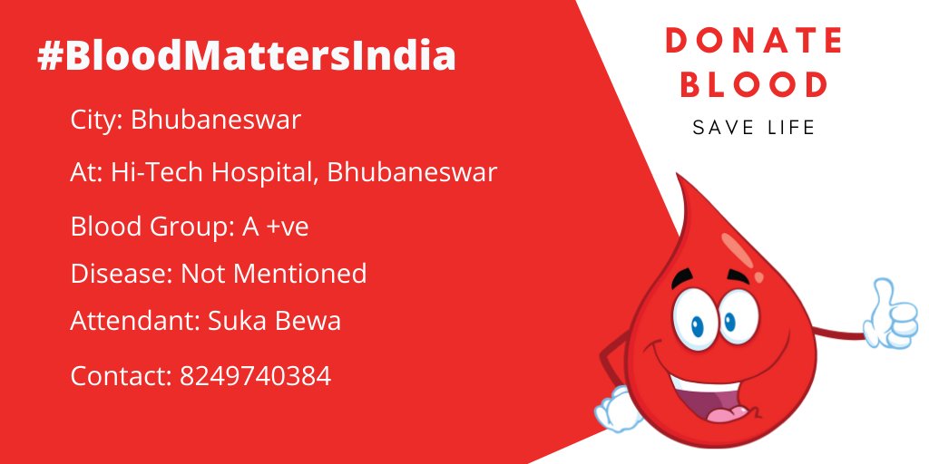 Blood Matters India tweet media