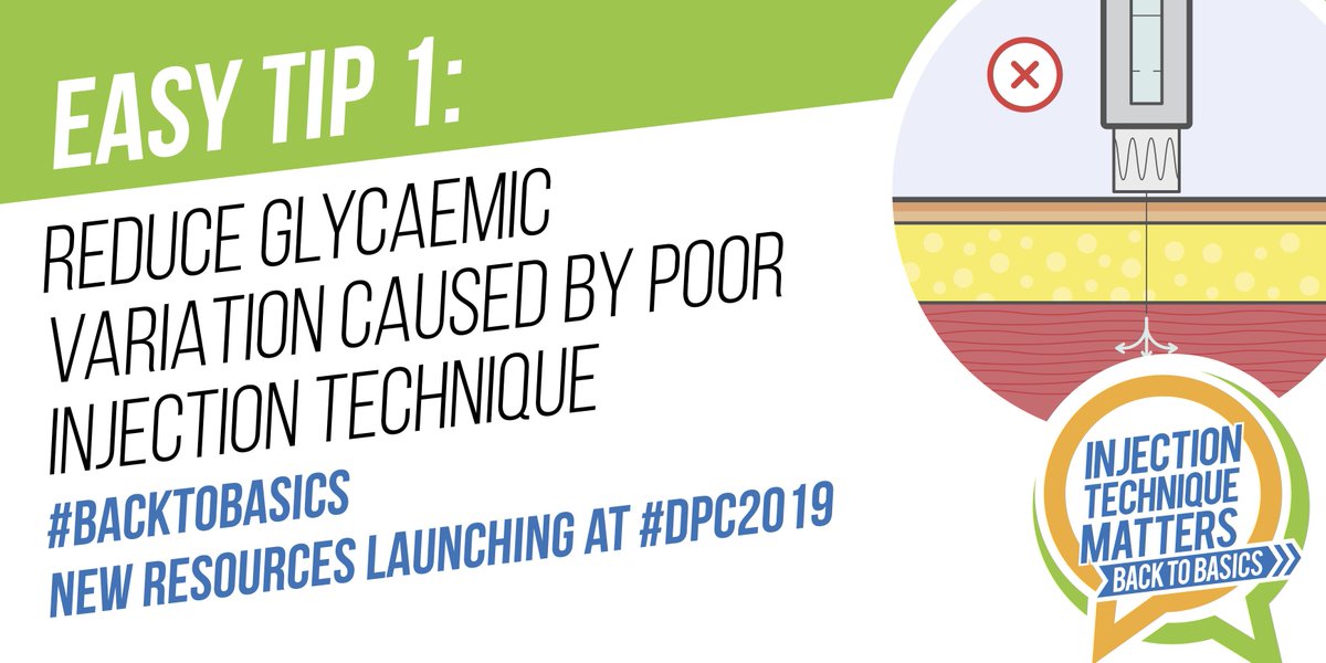 InjectTechMat's tweet photo. Tip1β£: Reduce your glycaemic variation that is caused by poor injection technique. #BackToBasics #InjectionTechniqueMatters https://t.co/W64KQCkjtF