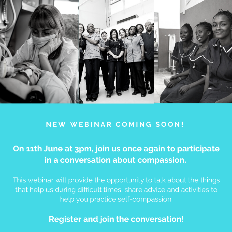 Coming soon! 
Compassion in troubled times: What about us? #2 
Register here: bit.ly/3gbpDtR 
#Nurses2020 #Midwives2020 #Compassion