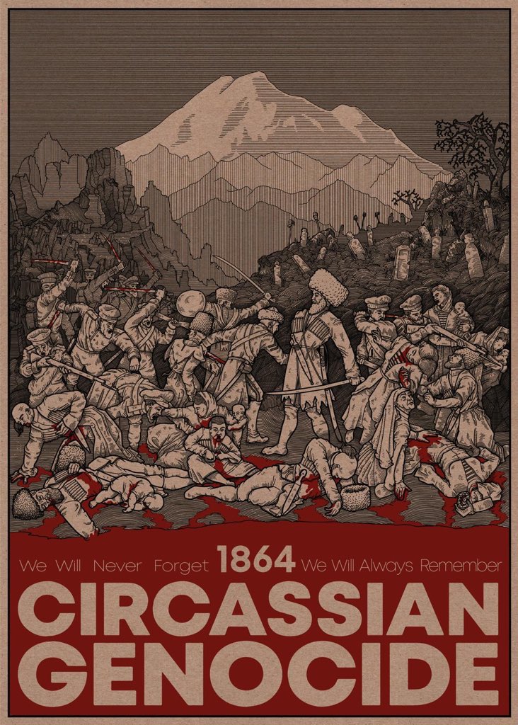 Karadeniz en çok bize karadır #21Mayıs1864 #CerkesSoykirimi