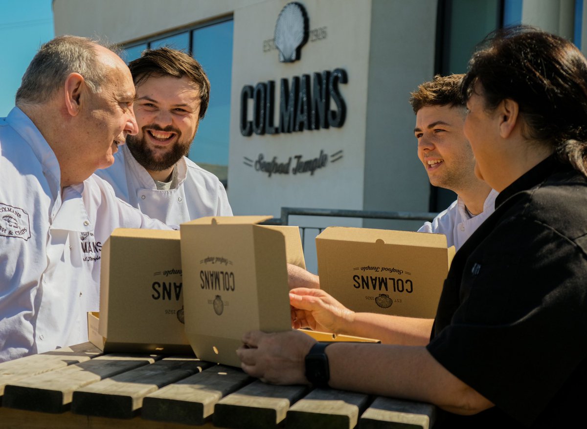 ColmansSeafood's tweet image. Another week in already, and it’s great to be back! 

Thanks for everyone’s supports since we launched our new service, it’s overwhelming to see how many of you missed us and we missed you too! 

There is limited availability for this week..
To order -
colmansfishandchips.co.uk!
