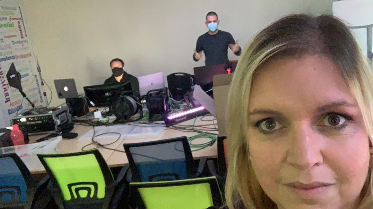 IRMSAInsight's tweet photo. A behind the scenes look as to how the IRMSA Team is exercising social distancing during today's BCM Digital Conference.
#LIVEwithIRMSA #businesscontinuityweek #continuitySA #BCAW2020 https://t.co/vLSqjDzxkX