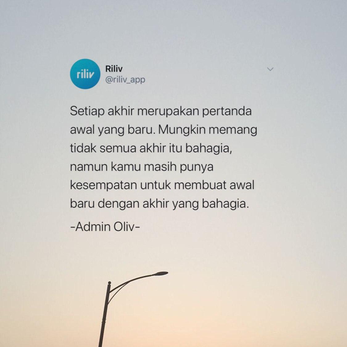 Riliv On Twitter Dalam Hidup Ini Nggak Semuanya Berjalan Sesuai Harapan Dan Ekspektasi Kita Nggak Semuanya Berakhir Bahagia Tapi Kita Masih Punya Kesempatan Untuk Memperjuangkan Kebahagiaan Itu Kok Tetap Semangat Https T Co 5mmmhmllmt