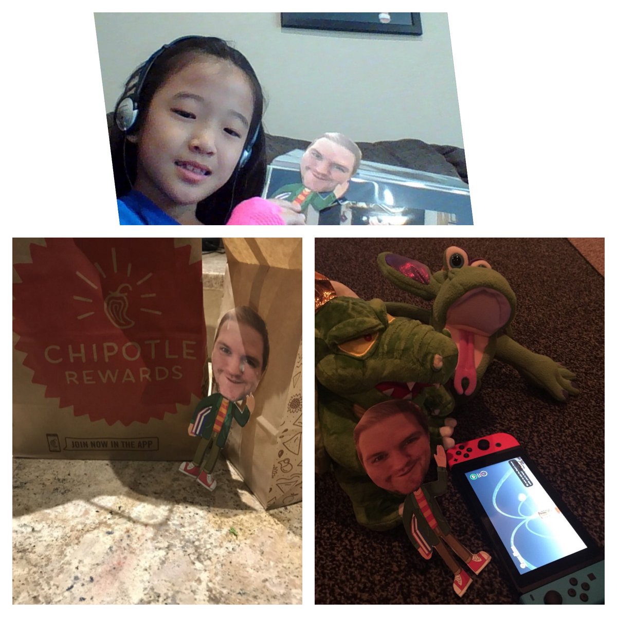 MichaelSchrank's tweet photo. Flat Schrankie’s adventures continue! He’s having the time of his life #4my2ndgraders @CSDDavisES https://t.co/vGzyIGKZ96