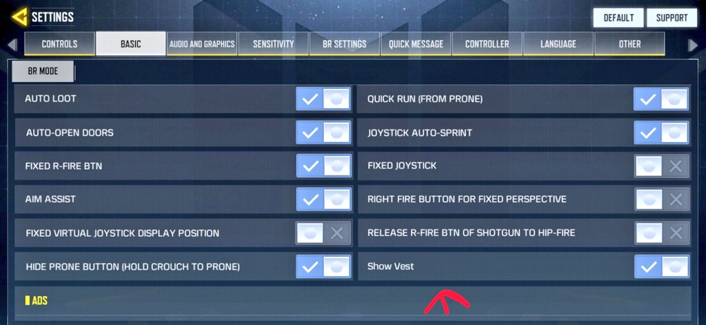 Season 10 World Class In Battle Royale You Can Hide Your Vest If You Want To New Feature In Test Server T Co M8sieimkox Twitter