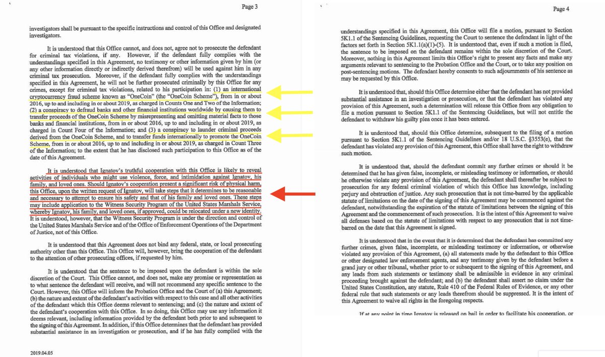  @dosarrest OneCoin's head of operations Konstantin Ignatov has already pleaded guilty on 4 counts with maximum 90 years of prison, including wire fraud and money laundering. https://www.bbc.com/news/technology-50417908ALSO: https://www.scribd.com/document/434747259/On-OneCoin-Cooperator-Konstantin-Ignatov-s-Plea-Agreement-for-5K1-letterDO YOU ENDORSE PONZI FRAUD?WHY R YOU ENABLING THEM?