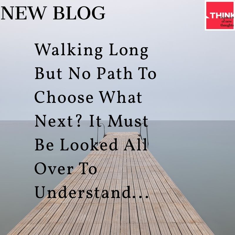 MihirSachdev4's tweet photo. Walking on a path with not being known what to choose would lead to a path where it lands no where.
Link - https://t.co/4dQ2LzZzNw
#blogger #rightchoice #thinkhardworksmart #prioritize https://t.co/RDMfjQpSXO
