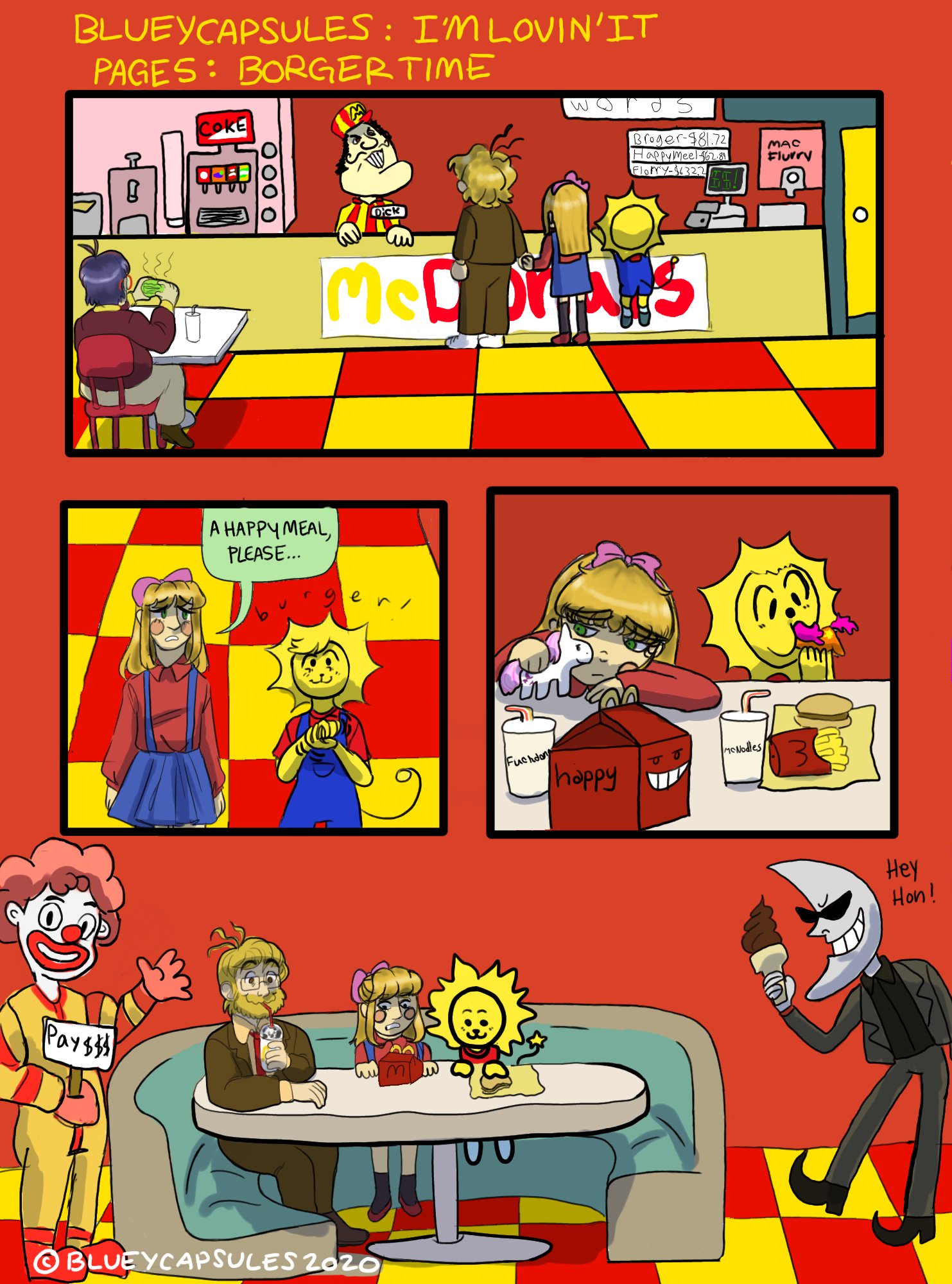 Bluey Capsules On Twitter Friendship Is Magic Fnaf