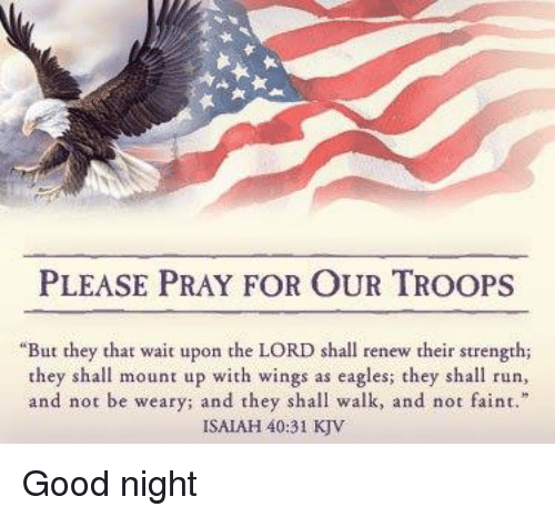 4ever2runval96's tweet photo. Pray for our troops and their families.🙏🙏🇺🇸 https://t.co/1NYEw1kUEQ