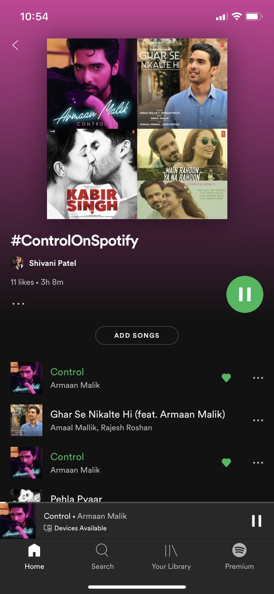ShivaniPatel23's tweet photo. I have started #ControlStreamParty on spotify! 

Please do join everyone! The more the merrier! 

#Mission2Million https://t.co/WOQCxWCvMc